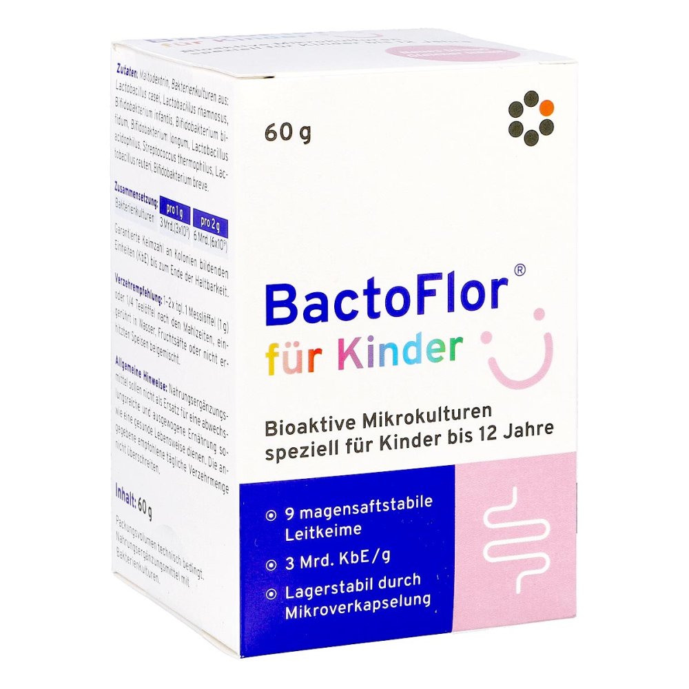 Bactoflor 儿童益生菌粉 60 克 PZN 01124709