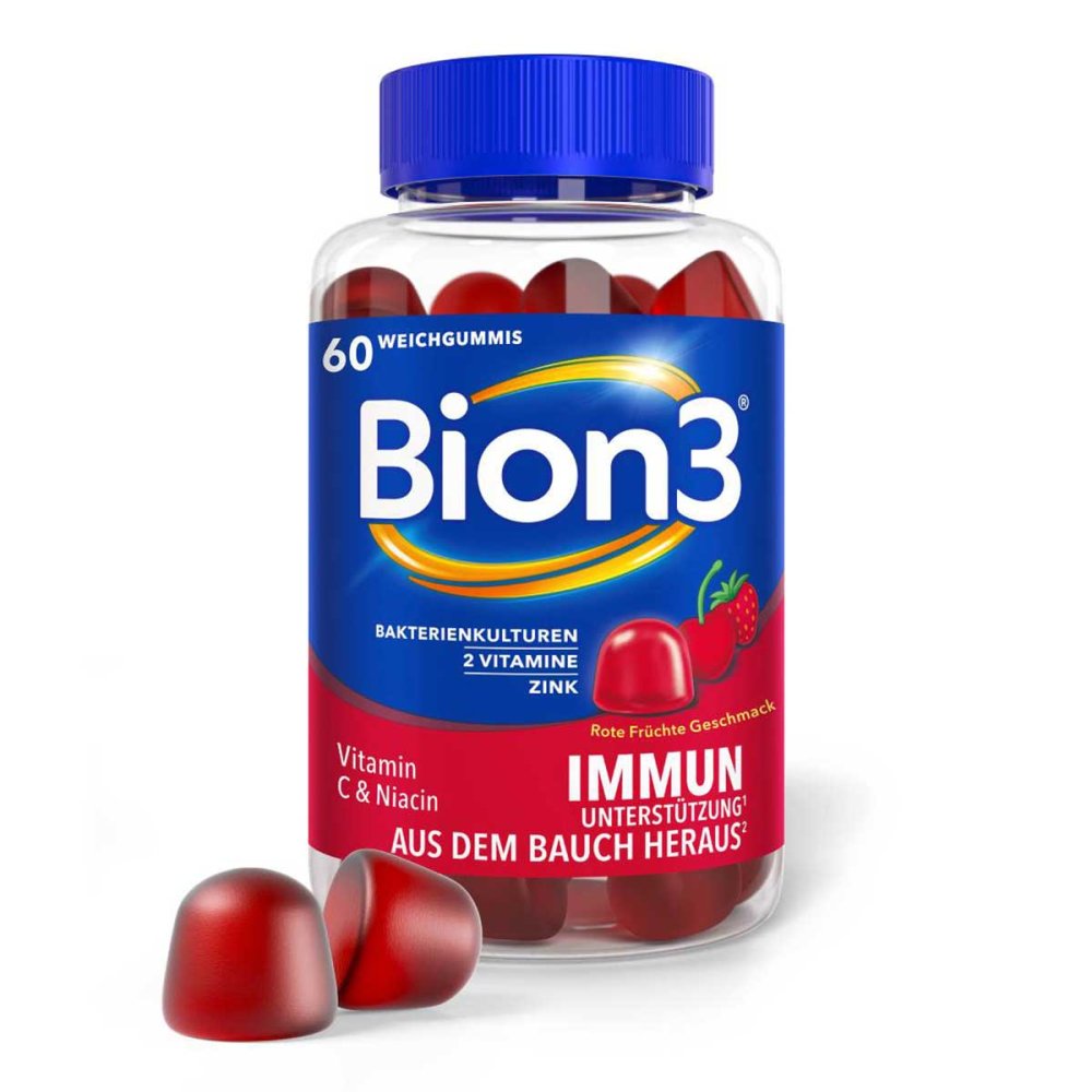 BION3 Immune soft rubbers, 60 pieces PZN 18860200