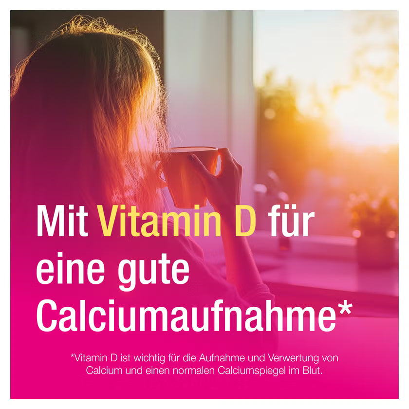 Calcium Verla Vital | Calcium 600 mg + Vitamin D3, K, Magnesium & Zinc for Bone Health | 200 Tablets | PZN 09704837