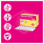 Calcium Verla Vital | Calcium 600 mg + Vitamin D3, K, Magnesium & Zinc for Bone Health | 200 Tablets | PZN 09704837
