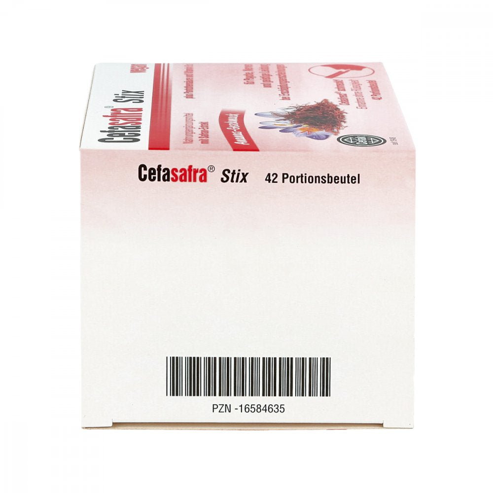 Cefasafra 藏红花➕泛酸➕维生素B12 冲剂，42袋 PZN 16584635