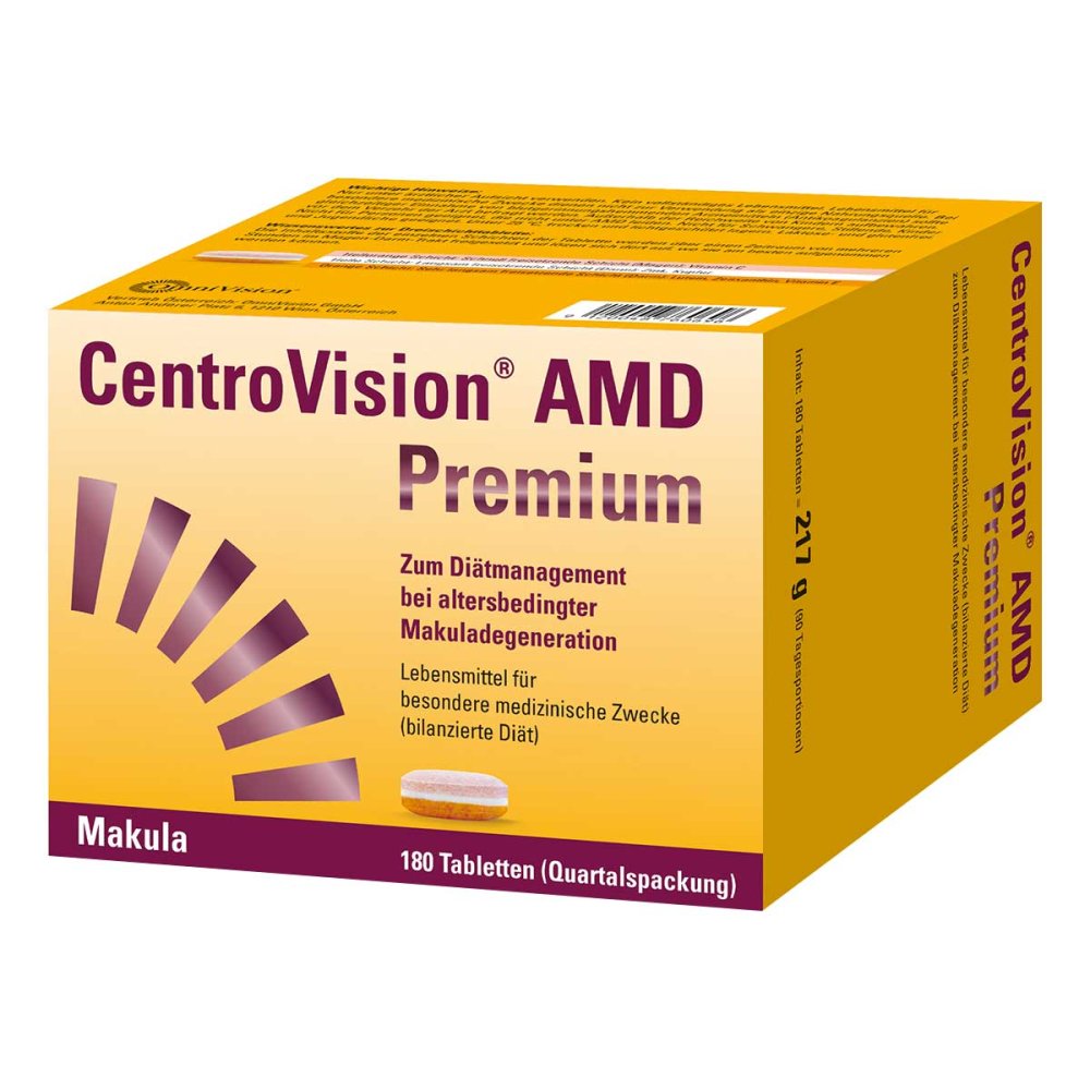 Centrovision AMD Premium 平板电脑，180 片 PZN 15584047