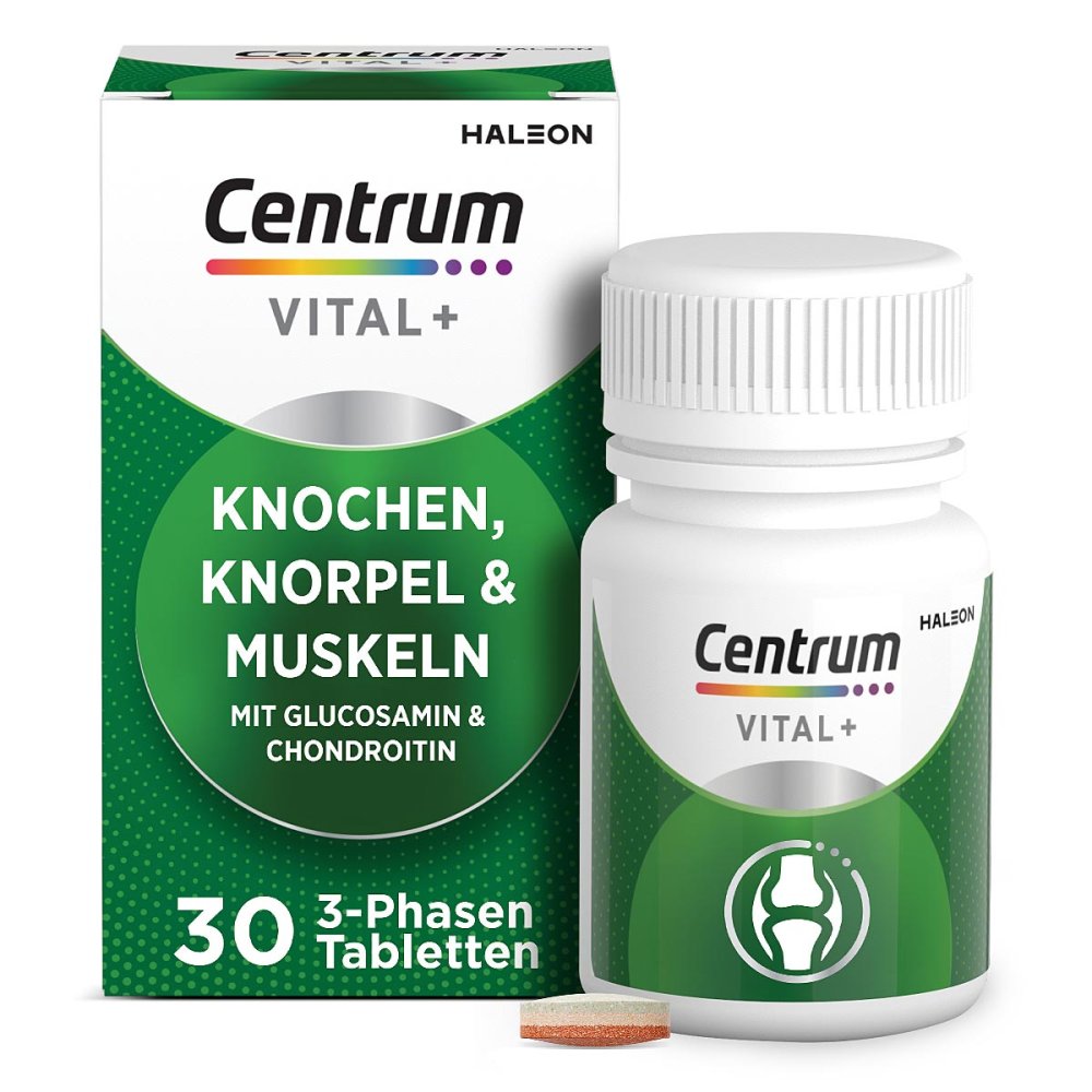 Centrum Vital + Bone Cartilage and Muscle Tablets, 30 pcs PZN 19420101