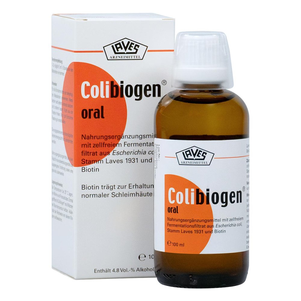 Colibiogen Oral Solution 100 ml – Intestinal Mucosa & Gut Balance Support with Biotin PZN 16755195