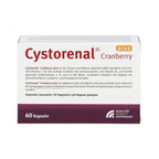 Cystorenal® Cranberry plus | 900 mg Cranberry + 36 mg PACs, Pumpkin Seed, Vitamin C & B2 | 60 Vegan Capsules | PZN 05022549