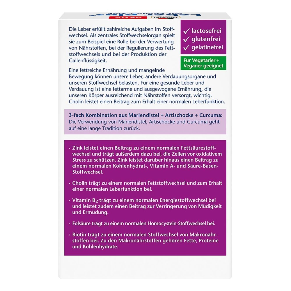 Doppelherz Liver Plus Capsules 80 pcs. PZN 18758766