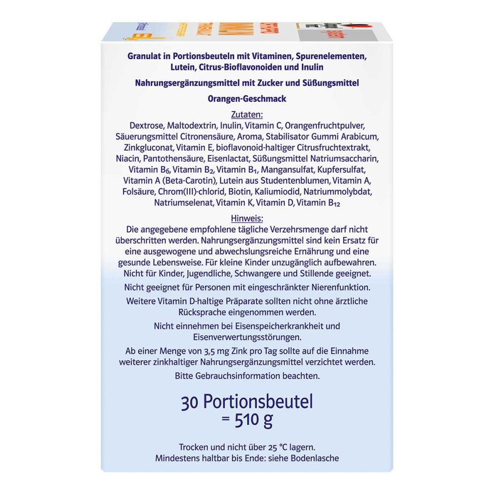 Doppelherz Orthopro Immun Drinking Granules 30 Sachets PZN 16699947 | 21 Nutrients Immune System Support