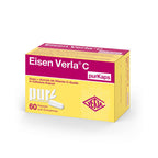 Eisen Verla C purKaps | Iron 10 mg + Vitamin C 80 mg for Blood Formation & Energy | Vegan | 60 Capsules | PZN 15227152