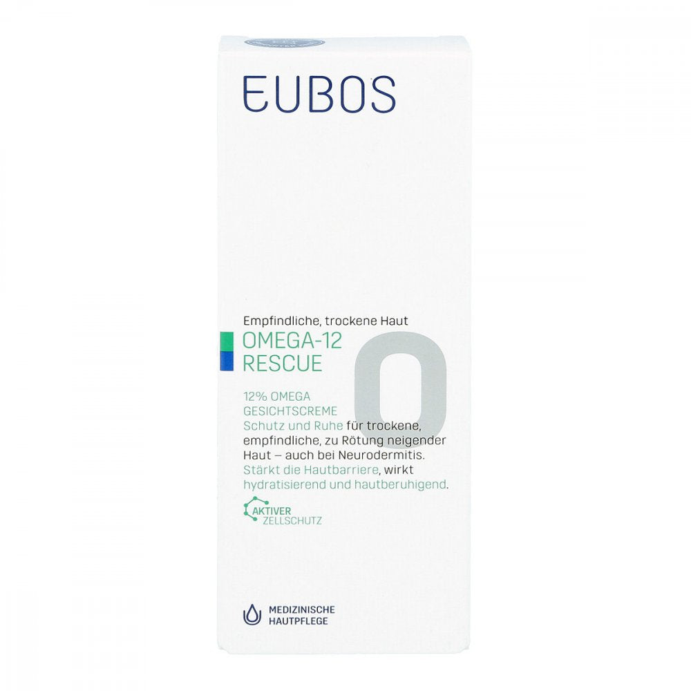 Eubos Omega-12 Rescue 12% Omega Face Cream, 50 ml PZN 07392894