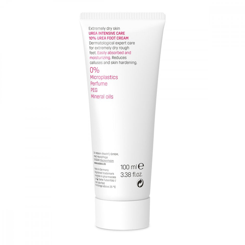 Eubos Dry Skin Urea 10% Foot Cream, 100 ml PZN 03447871
