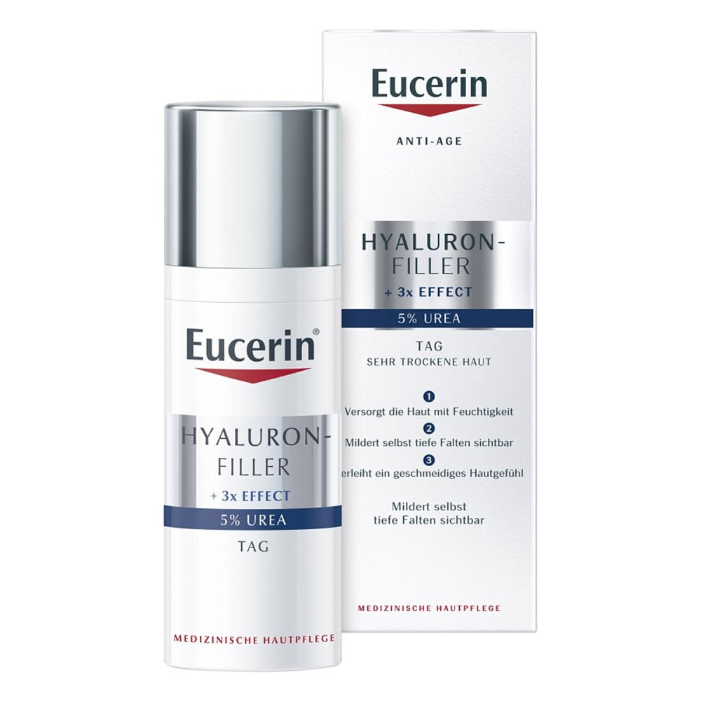 Eucerin HYALURON-FILLER 5% Urea Day Cream 50 ml PZN 14215997