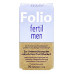 Folio Fertil Men Tablets 30 pcs | Male Fertility & Sperm Support Formula | PZN 18671396