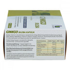 Avitale Ginkgo 100 mg Capsules 192 Capsules | 100 mg Ginkgo Biloba Extract, Vitamins C, E, B1 & Folic Acid | 192-Day Supply | Made in Germany