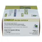Avitale Ginkgo 100 mg Capsules 192 Capsules | 100 mg Ginkgo Biloba Extract, Vitamins C, E, B1 & Folic Acid | 192-Day Supply | Made in Germany