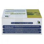 Avitale Ginkgo 100 mg Capsules 192 Capsules | 100 mg Ginkgo Biloba Extract, Vitamins C, E, B1 & Folic Acid | 192-Day Supply | Made in Germany