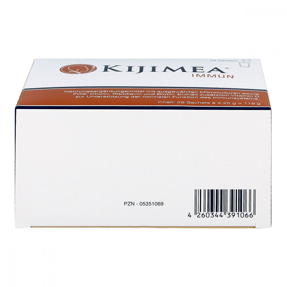 Kijimea Immune Powder Probiotic + Vitamins D Biotin Riboflavin – Immune Support Gut Health 28 Sachets PZN 05351069