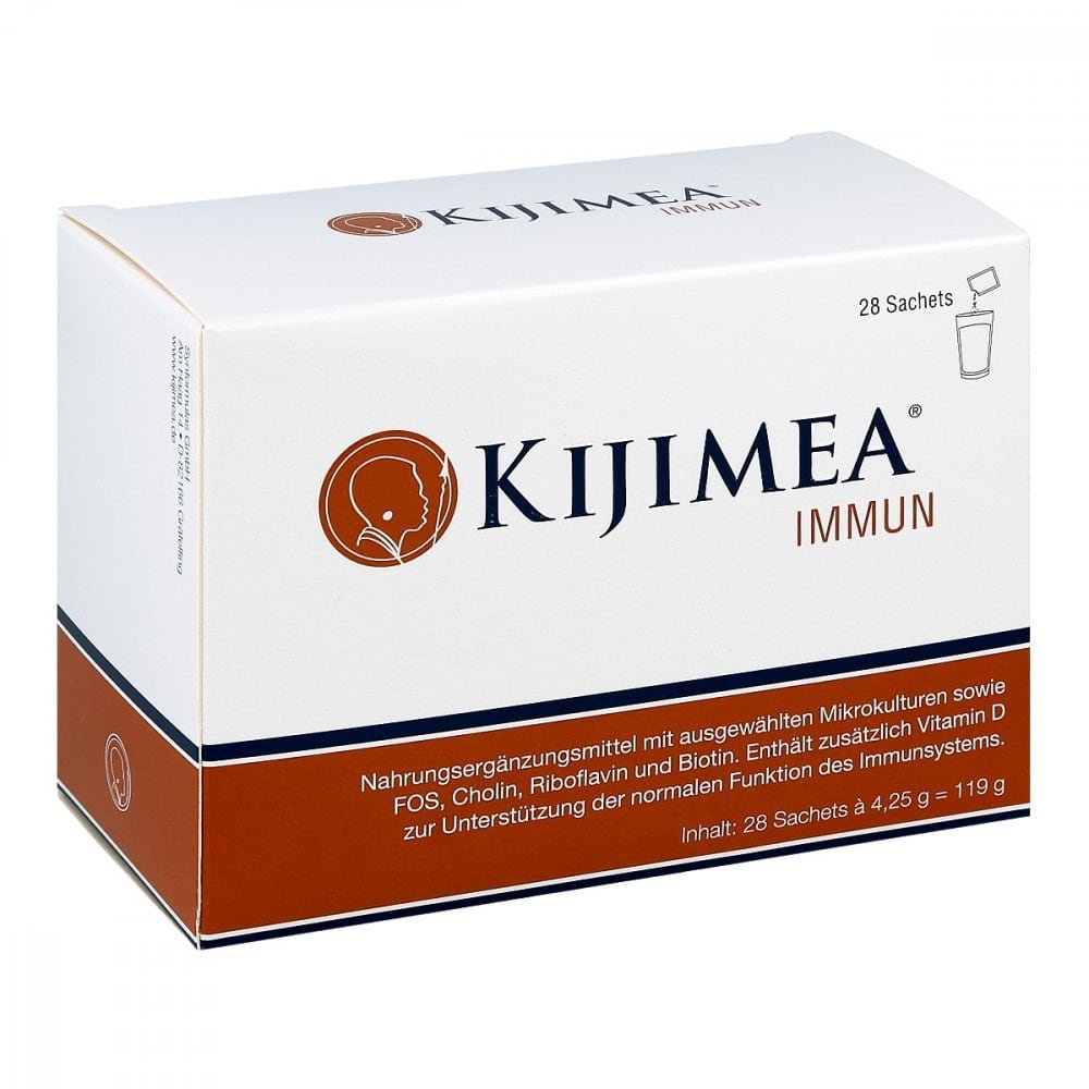 Kijimea Immune Powder Probiotic + Vitamins D Biotin Riboflavin – Immune Support Gut Health 28 Sachets PZN 05351069