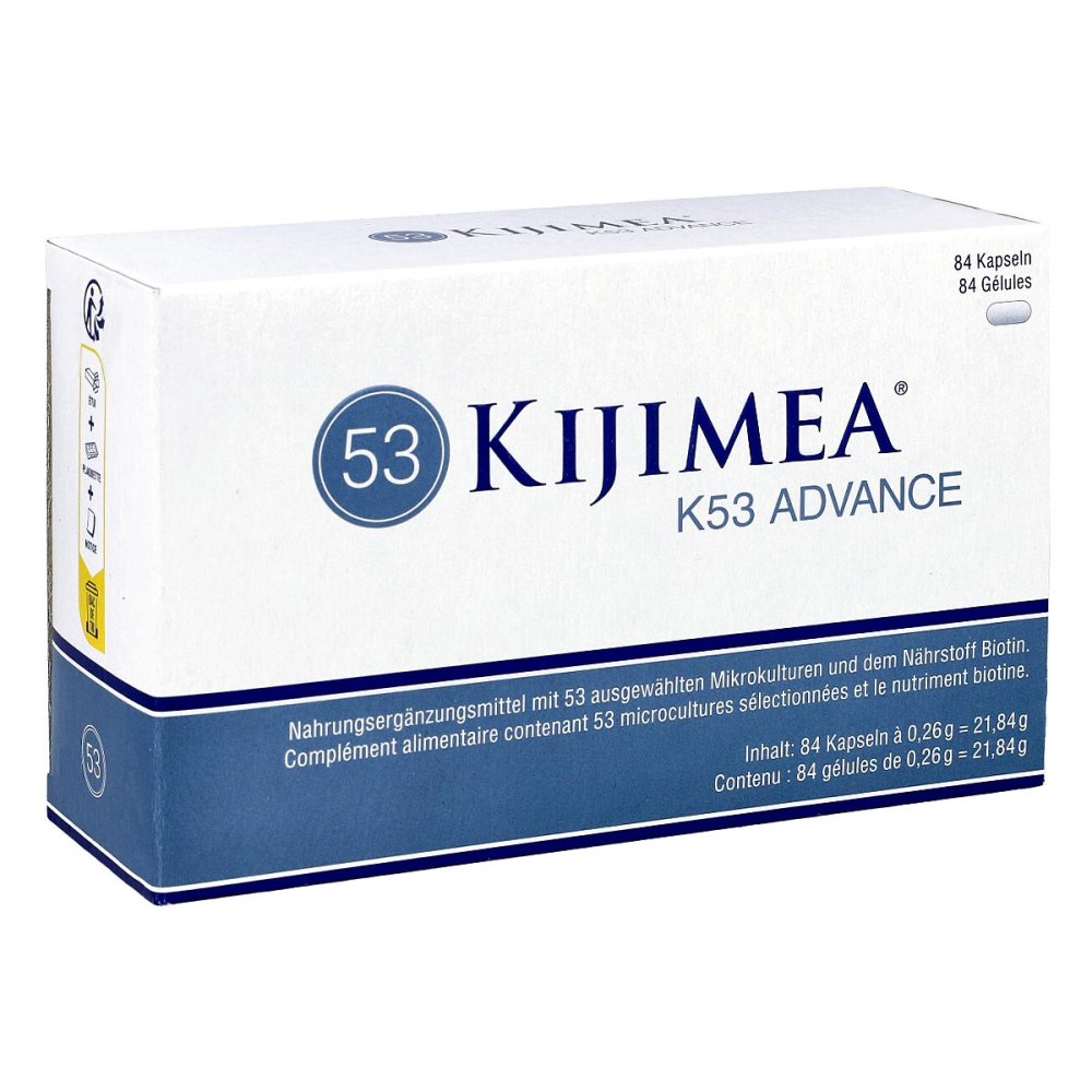Kijimea K53 Advance复合菌株胶囊 84 粒 PZN 18379796 适用于 4 岁以上人群