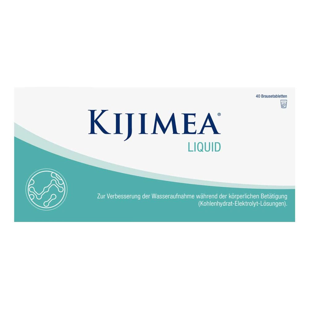 Kijimea Liquid Effervescent Tablets 40 pcs | Electrolytes + Vitamins + Probiotic | PZN 18492015