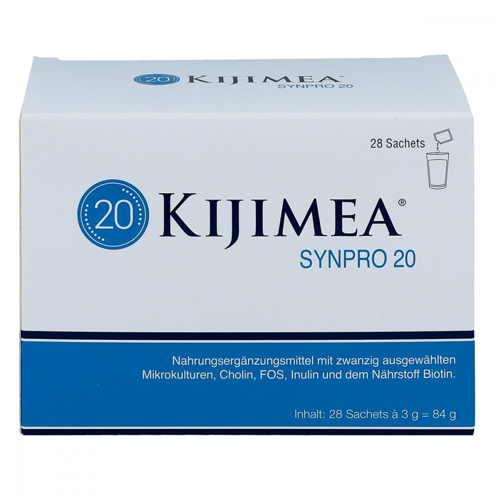 Kijimea Synpro 20 Powder 28x3 g | Advanced Gut Microbiome Support with 20 Probiotic Strains | PZN 13592373
