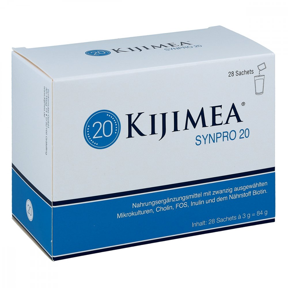 Kijimea Synpro 20 Powder 28x3 g | Advanced Gut Microbiome Support with 20 Probiotic Strains | PZN 13592373