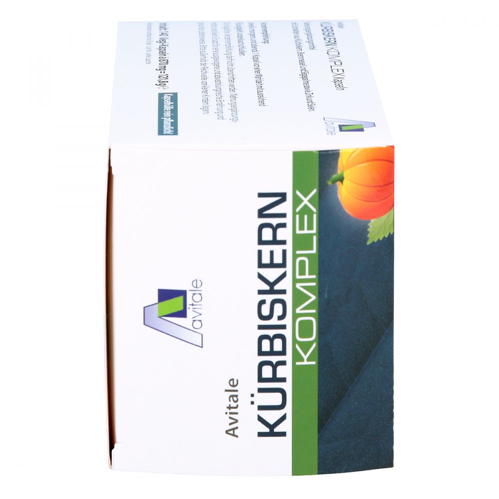 Pumpkin Seed Complex Capsules 140 pcs | Pumpkin Seed + Saw Palmetto + Nettle Formula | PZN 08896585