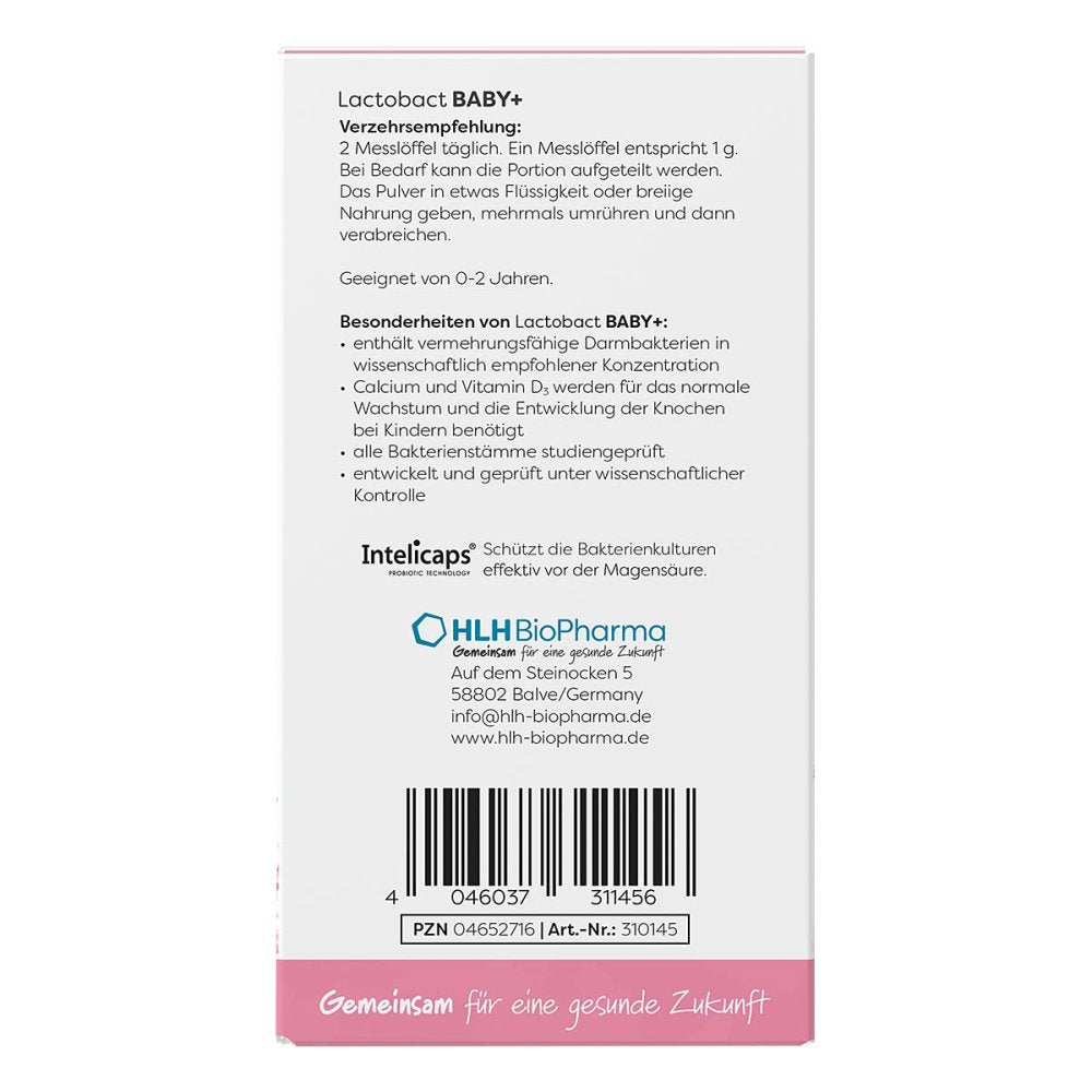 Lactobact Baby Powder, 60 g PZN 04652716