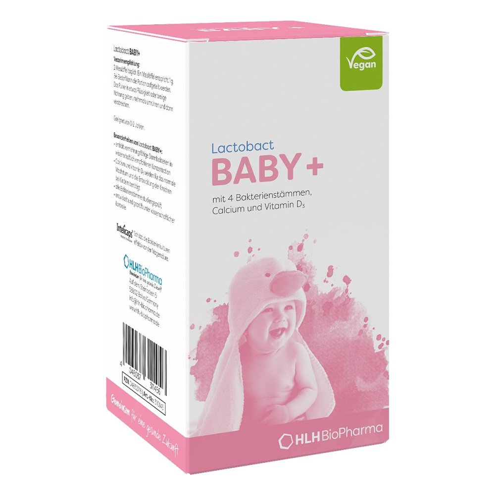 德国原装Lactobact 婴儿益生菌粉 60g PZN 04652716 婴幼儿益生菌 0-2岁 双歧杆菌/乳酸杆菌/叶酸
