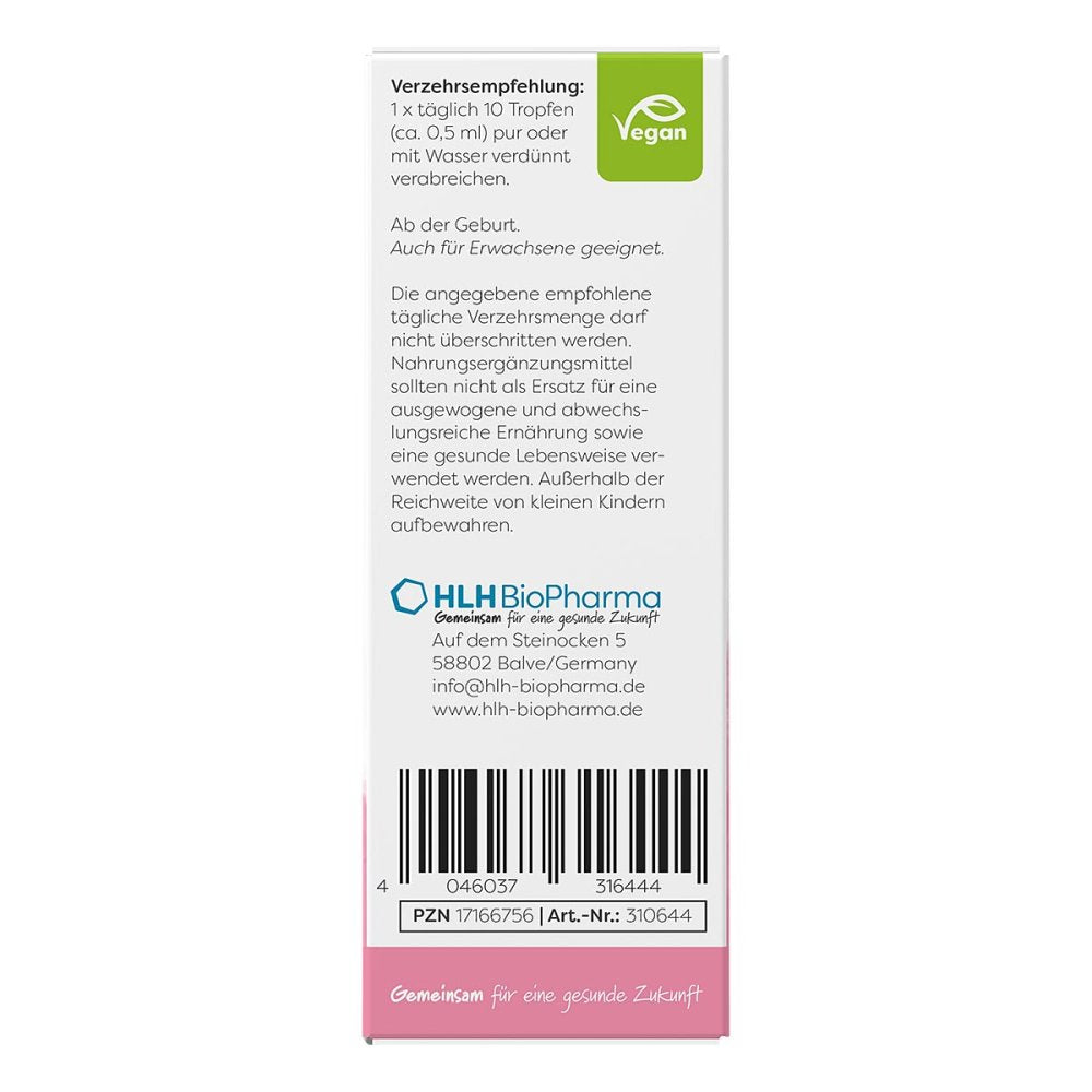 Baby Probiotic Drops with Vitamins A D3 E – Infant Gut & Immune Support – Lactobact Baby 15ml PZN 17166756