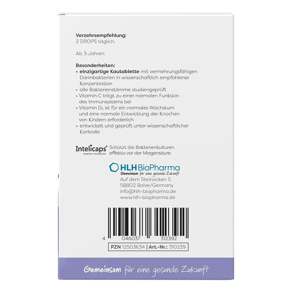 Lactobact Junior Drops Lozenges, 180 tablets, PZN 12503634