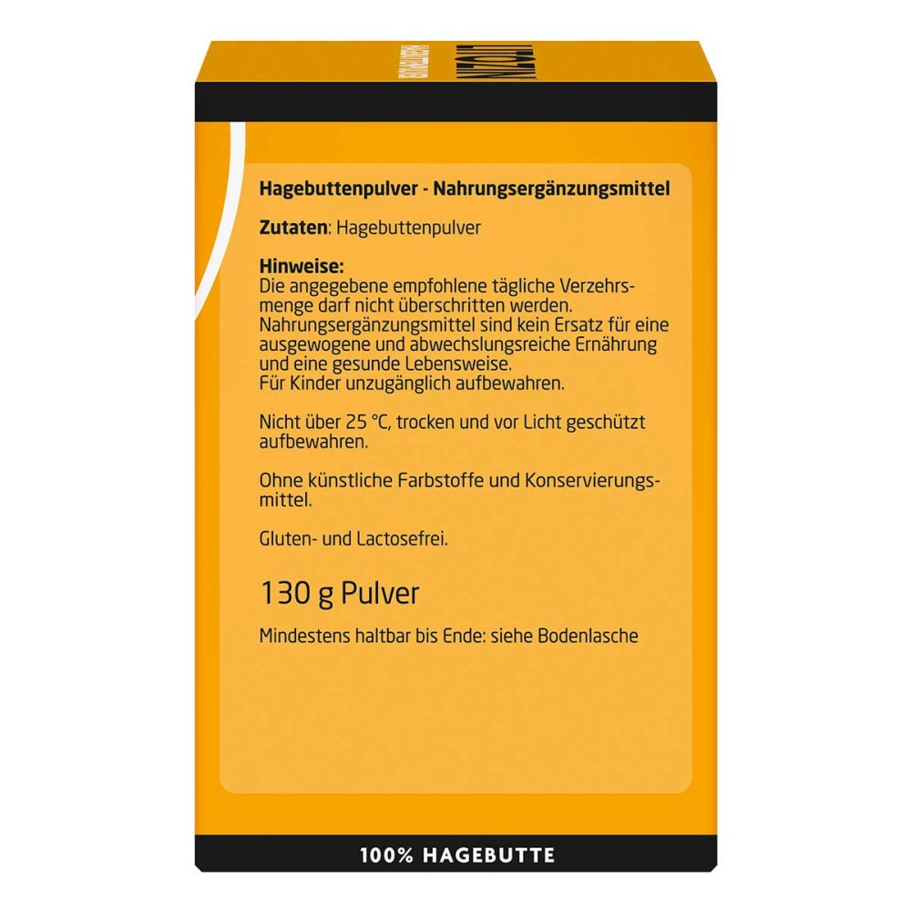 LITOZIN Rosehip Powder, 130 g PZN 11523155