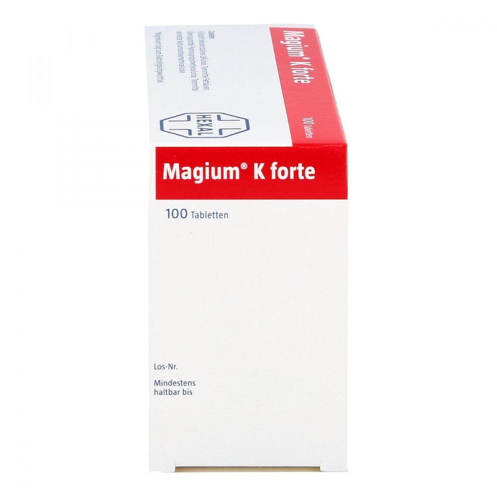 Magium K forte 镁+钾片 100 粒 PZN 02881826