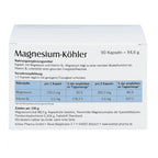 Magnesium Köhler Capsules 90 pcs PZN 06103416, Daily Support for Muscles and Nerves