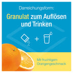 Magnesium Verla 300 uno Orange | Magnesium Citrate 300 mg for Muscles, Energy & Electrolyte Balance | 50 Sachets | PZN 01316917