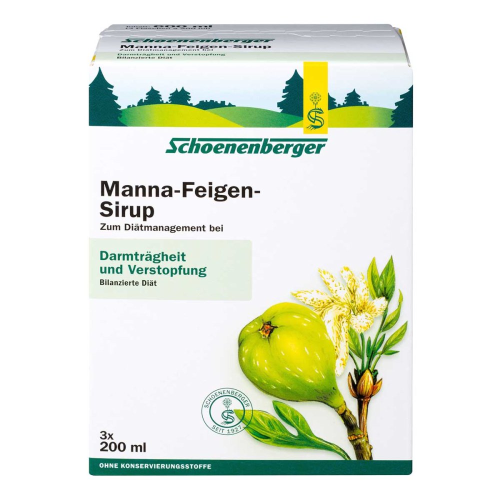 Schoenenberger甘露无花果汁 3 x 200 毫升 PZN 11872855