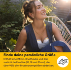 Medela Motion InBra™ Double Wearable Electric Breast Pump | Hands-Free, 9 Suction Levels, 2 × 150 ml | USB-C Rechargeable
