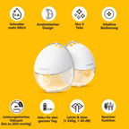 Medela Motion InBra™ Double Wearable Electric Breast Pump | Hands-Free, 9 Suction Levels, 2 × 150 ml | USB-C Rechargeable