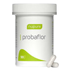 Nupure Probaflor Microbiotics Gastro-Resistant Capsules 90 pcs | Daily Probiotic Gut Flora Support | PZN 15399835