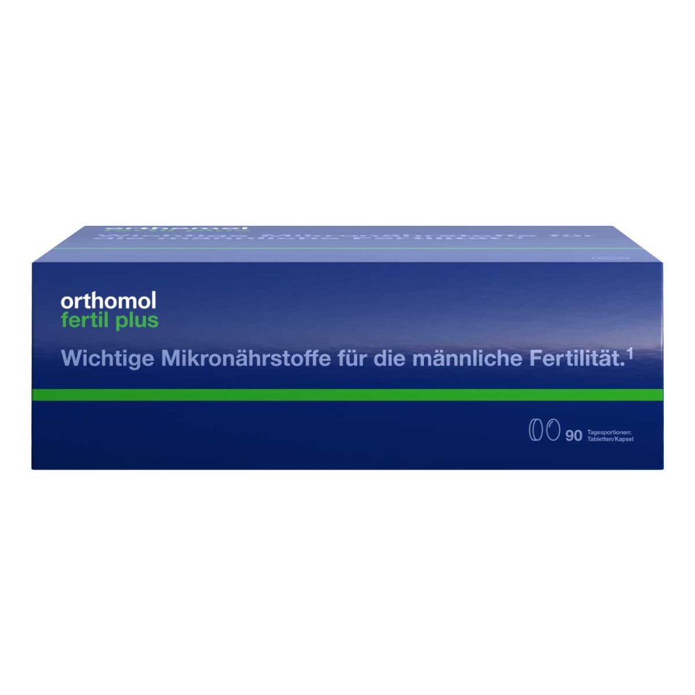 Orthomol Fertil plus 片剂/胶囊 90 粒装 PZN 02166756