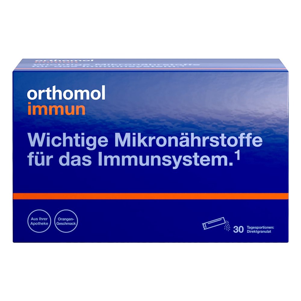 Orthomol Immun Direct Granules Orange 30-pack, 30 units PZN 07145954