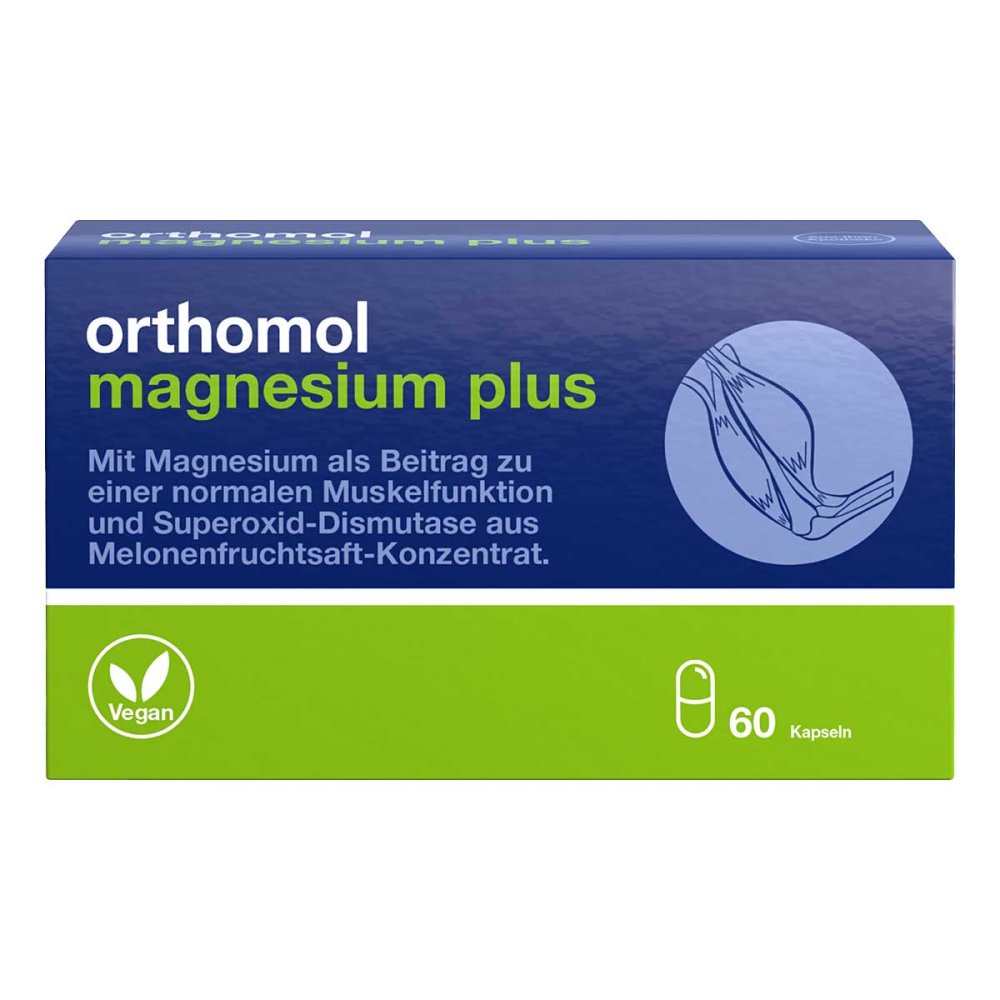 Orthomol 傲视宝补镁胶囊 60 粒 PZN 12502505