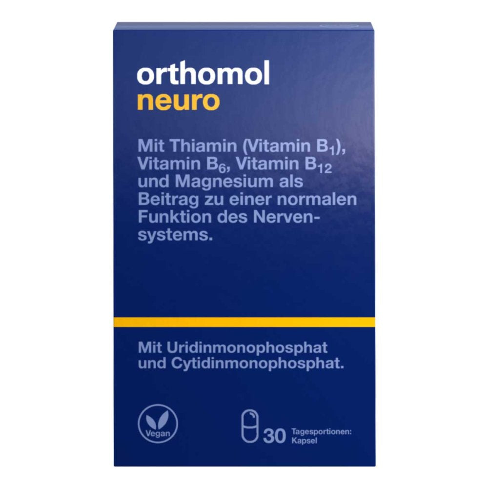 Orthomol neuro capsules, 30 pcs PZN 19440925