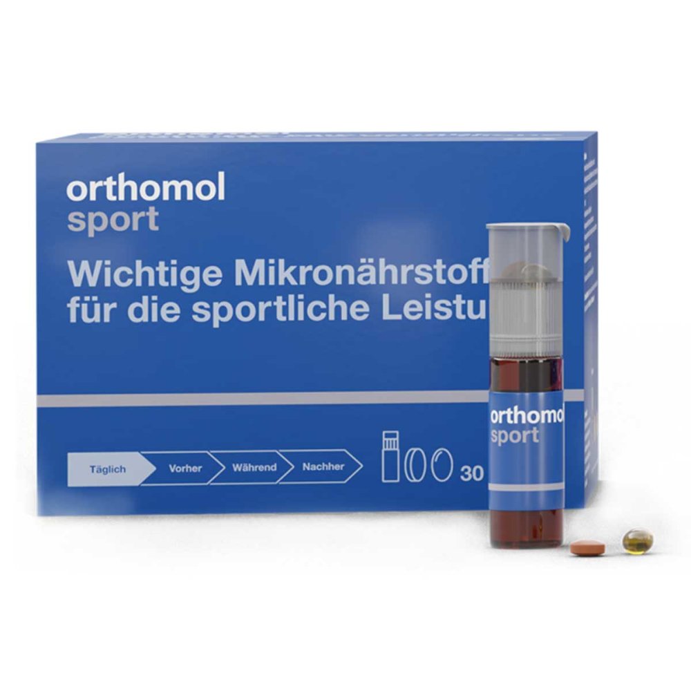Orthomol Sport drinking bottles, 30 pcs PZN 02943852
