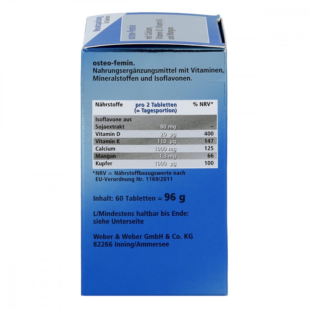 Osteo Femin Orthoexpert Tablets, 60 tablets, PZN 07745045