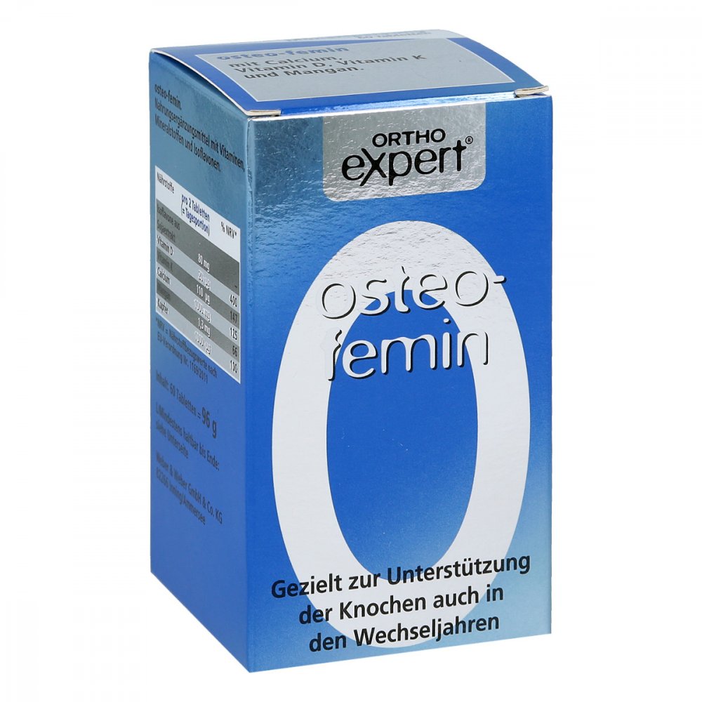 Osteo Femin Orthoexpert Tablets, 60 tablets, PZN 07745045