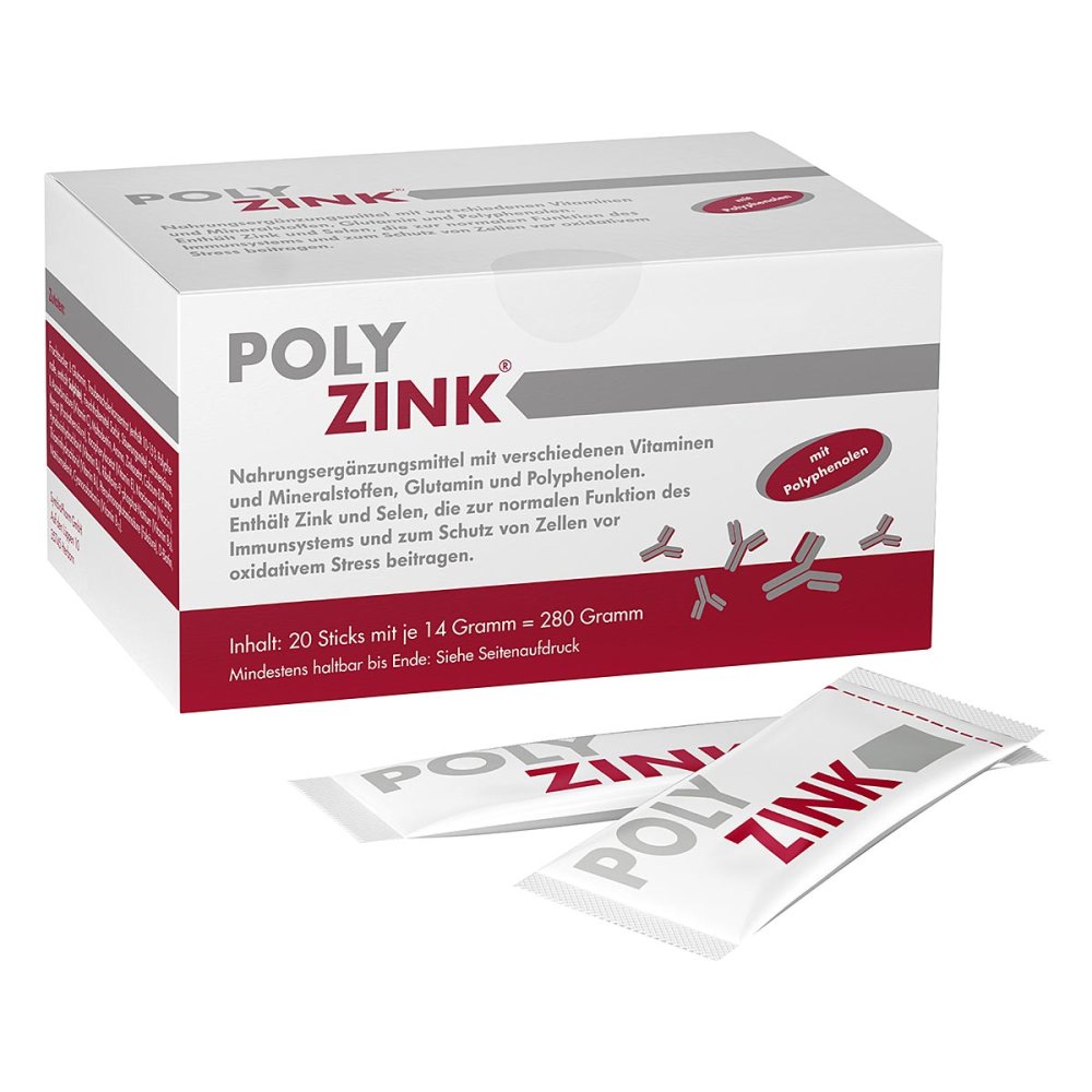 Polyzinc bags, 20 pcs PZN 01576423 for normal immune system function