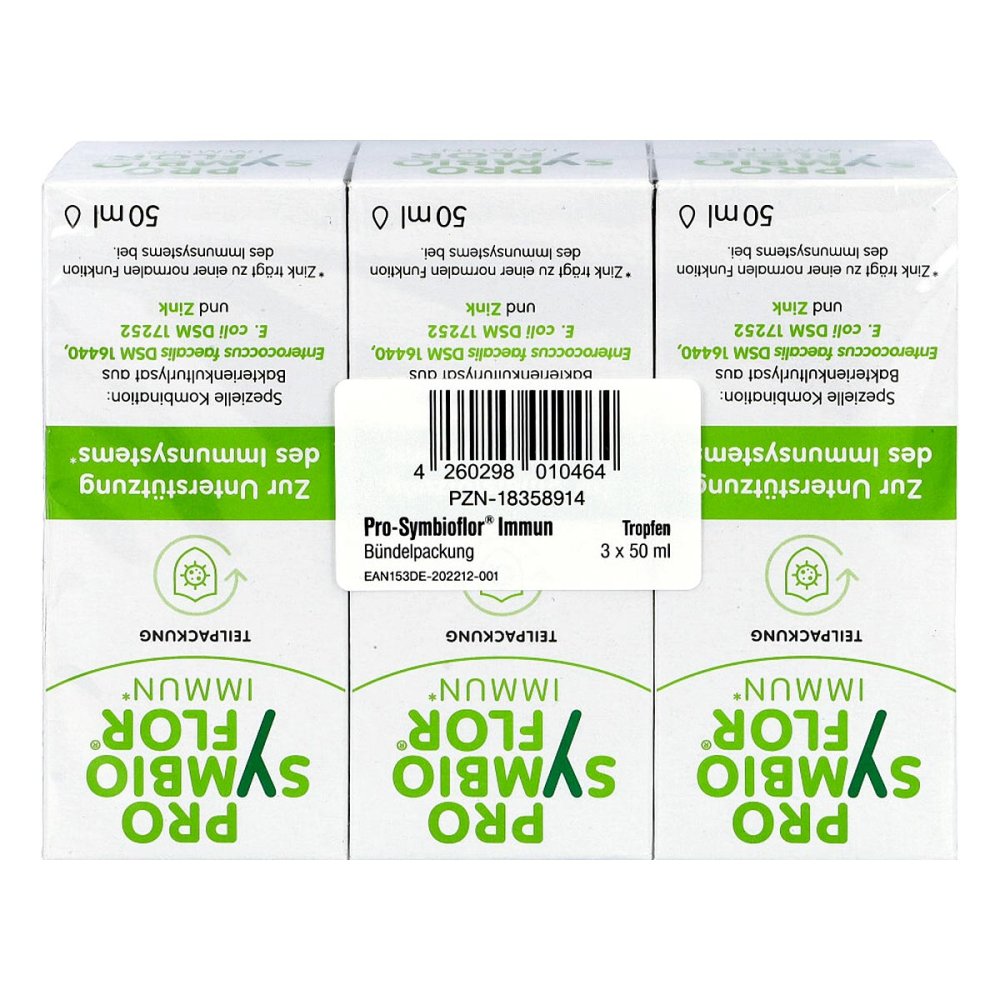 Pro-Symbioflor Immun with Bacterial Cultures & Zinc – Gut Health & Immune Support PZN 18358914