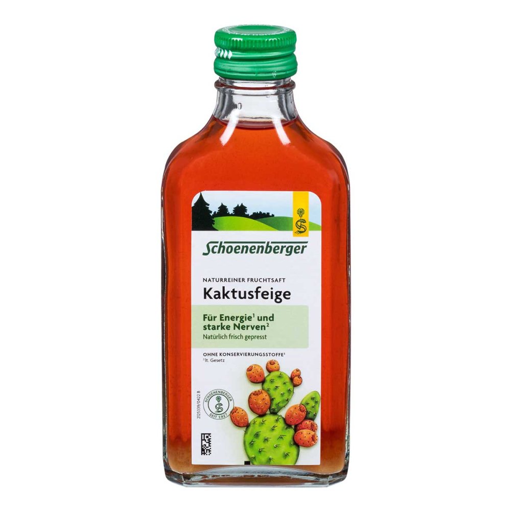 Schoenenberger有机仙人掌果汁 200 毫升 PZN 05566189