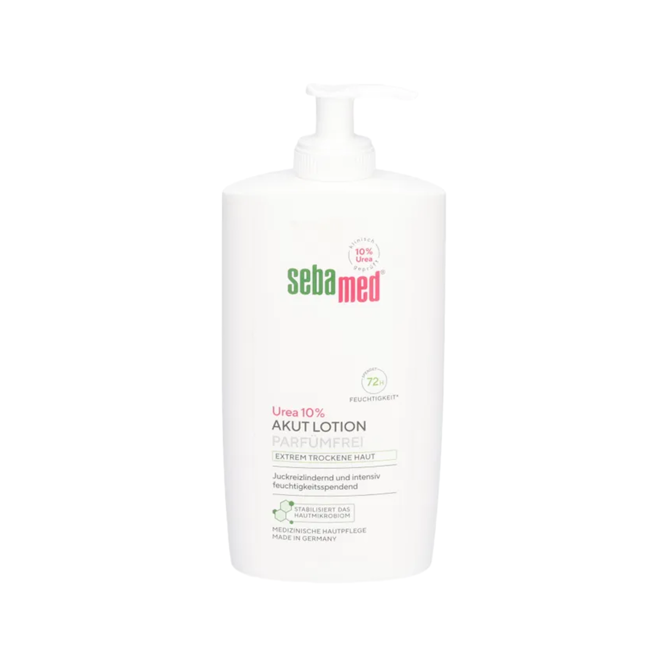 sebamed Urea 10% Acute Body Lotion Fragrance-Free | 72H Intensive Moisture | Extremely Dry, Itchy & Flaky Skin | Sweet Almond Oil | 400 ml | PZN 19949534