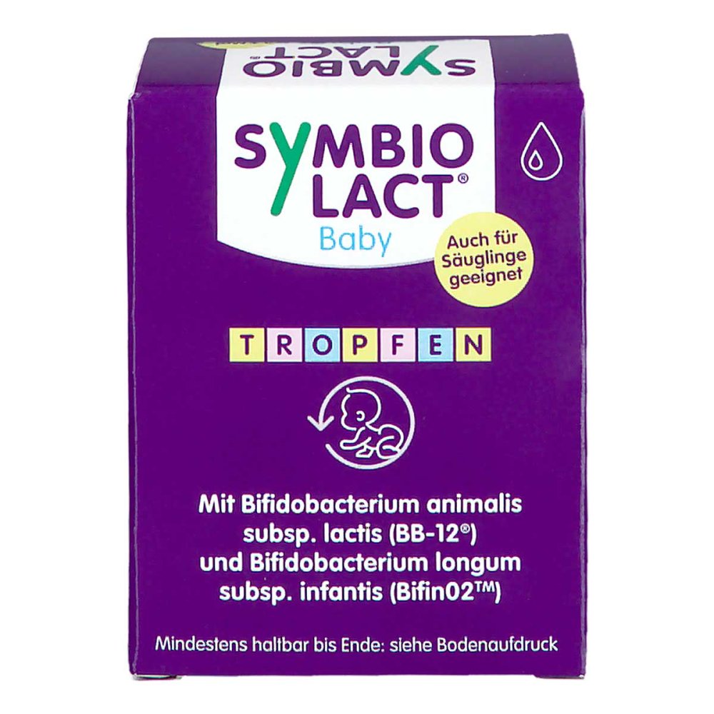 SymbioLact 婴儿益生菌滴剂 8 毫升 – 婴幼儿肠道健康 支持消化 PZN 19948888